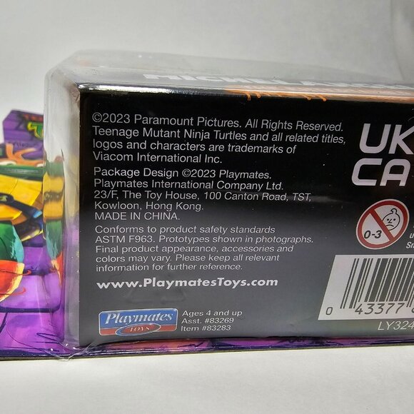 Teenage Mutant Ninja Turtles Mutant Mayhem Michelangelo 4.5" Action Figure - Picture 6 of 6